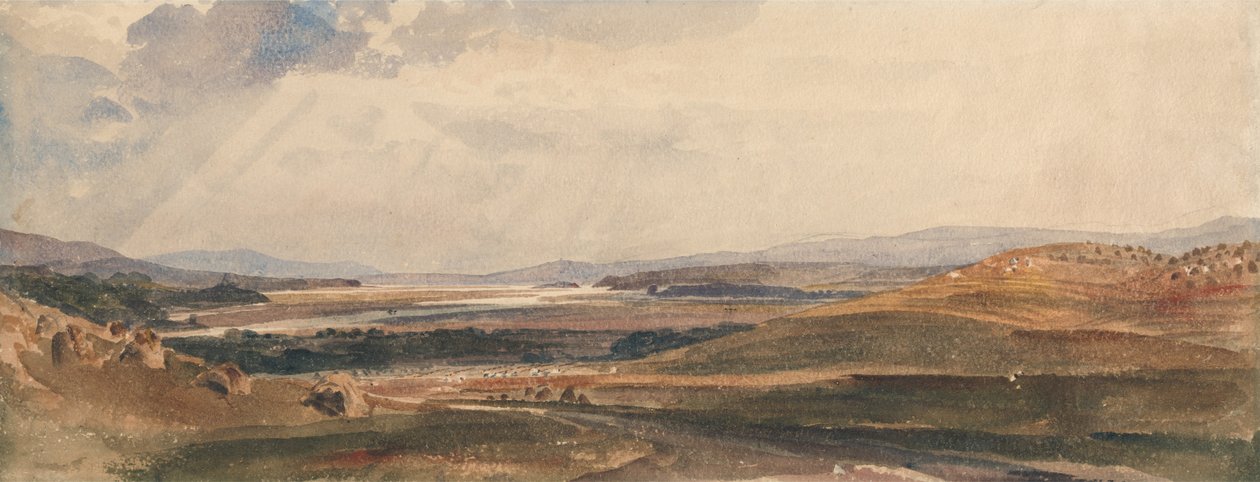 Erntezeit- Cumberland von Peter de Wint