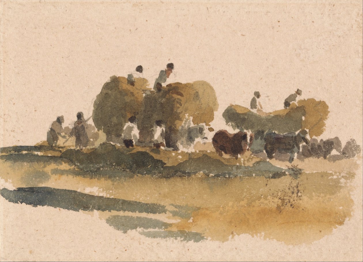 Heuwagen von Peter de Wint