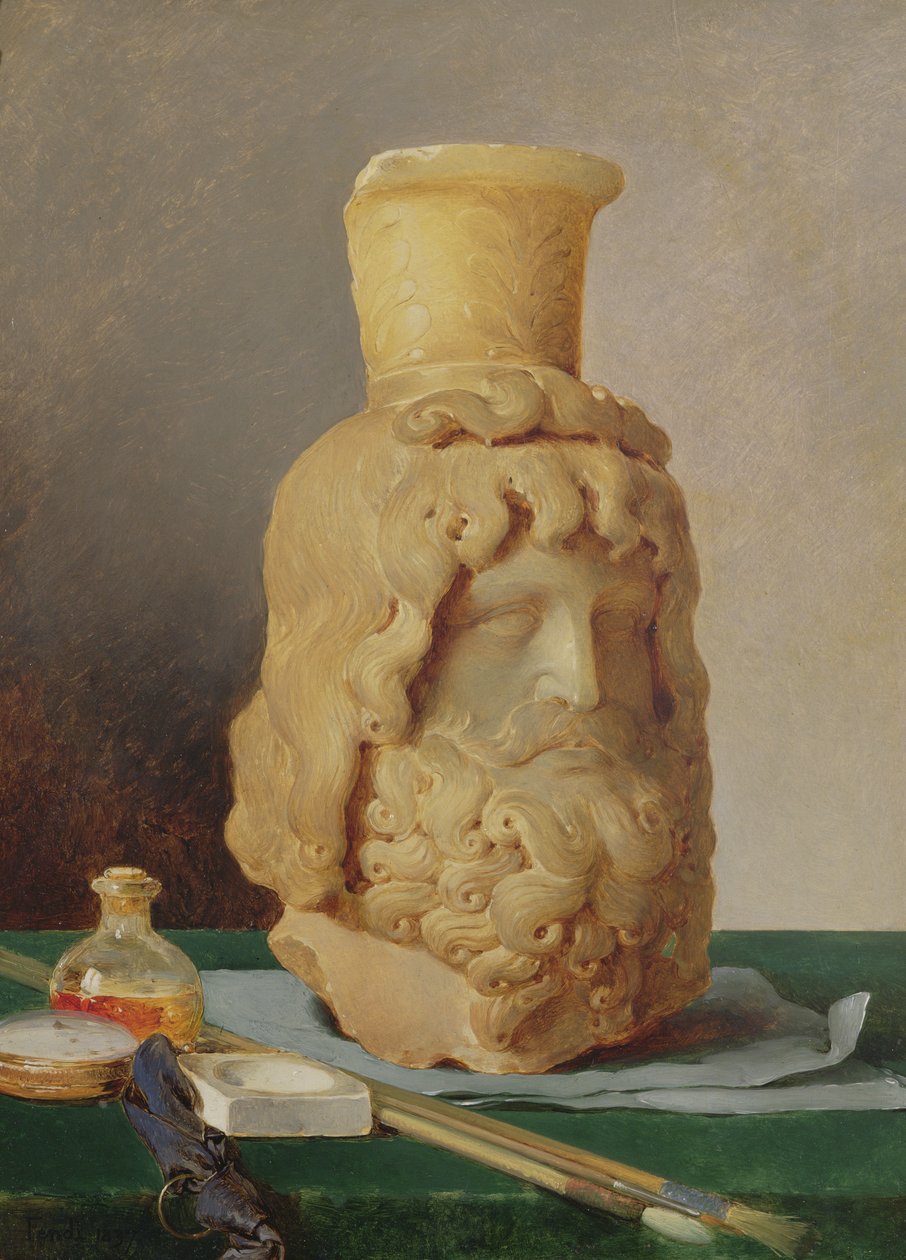 Kopf des Zeus von Peter Fendi