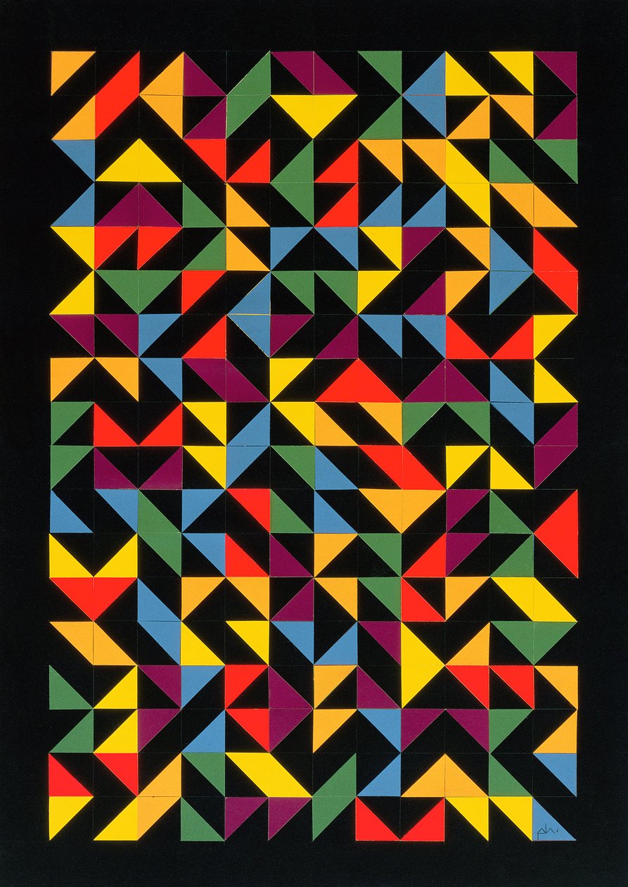 3x36 Permutationen, 1986 von Peter McClure