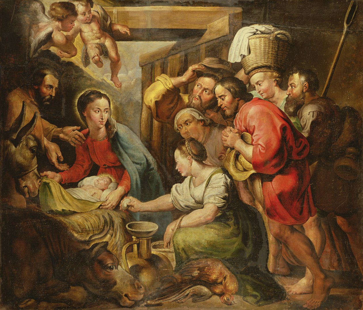 Anbetung der Hirten von Peter Paul Rubens