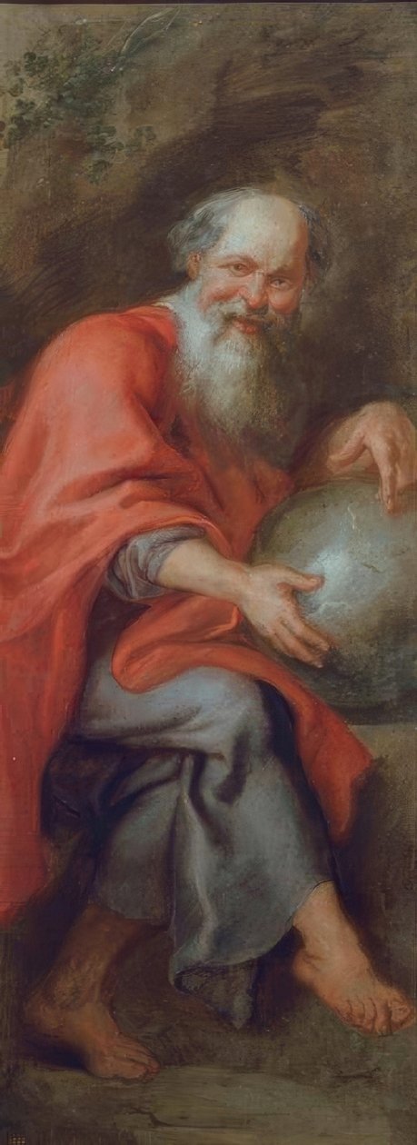Demokrit, der lachende Philosoph von Peter Paul Rubens