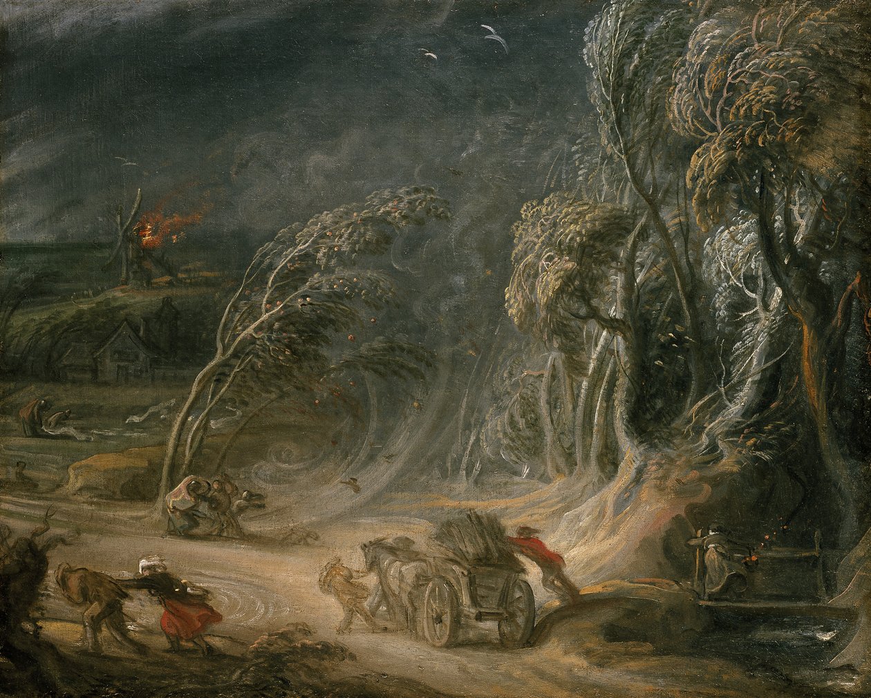 Landschaft: Ein Sturm von Peter Paul Rubens