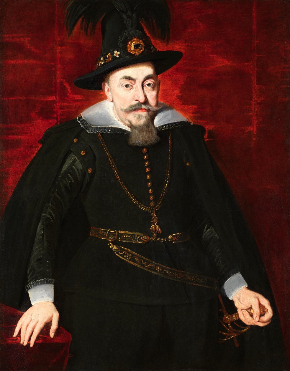Porträt von Sigismund III. Wasa von Peter Paul Rubens