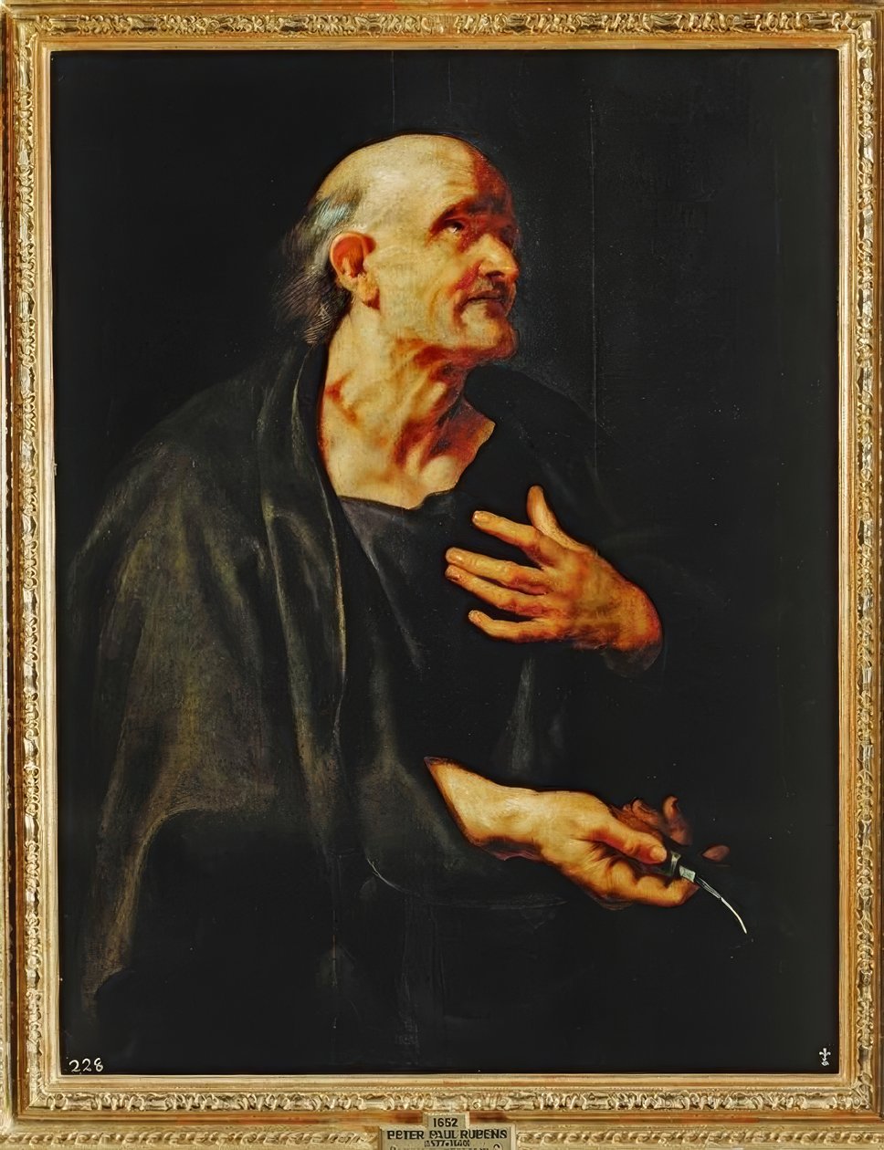 Der heilige Bartholomäus von Peter Paul Rubens