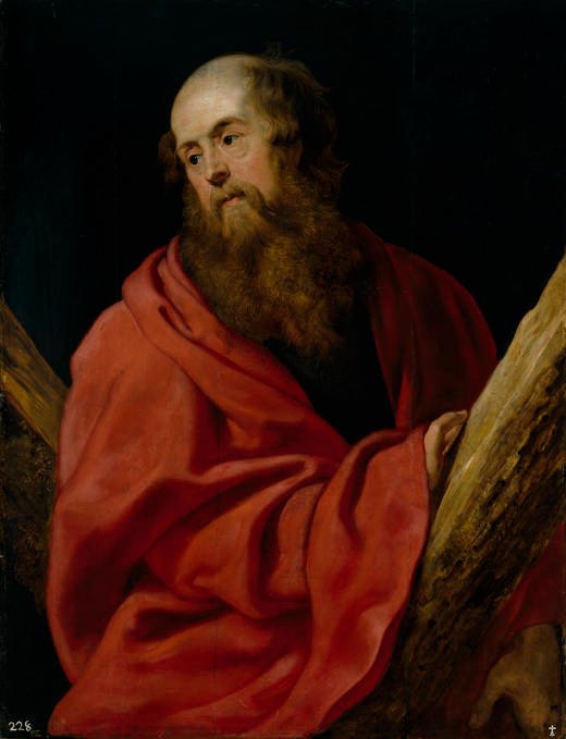 Der Heilige Andreas von Peter Paul Rubens