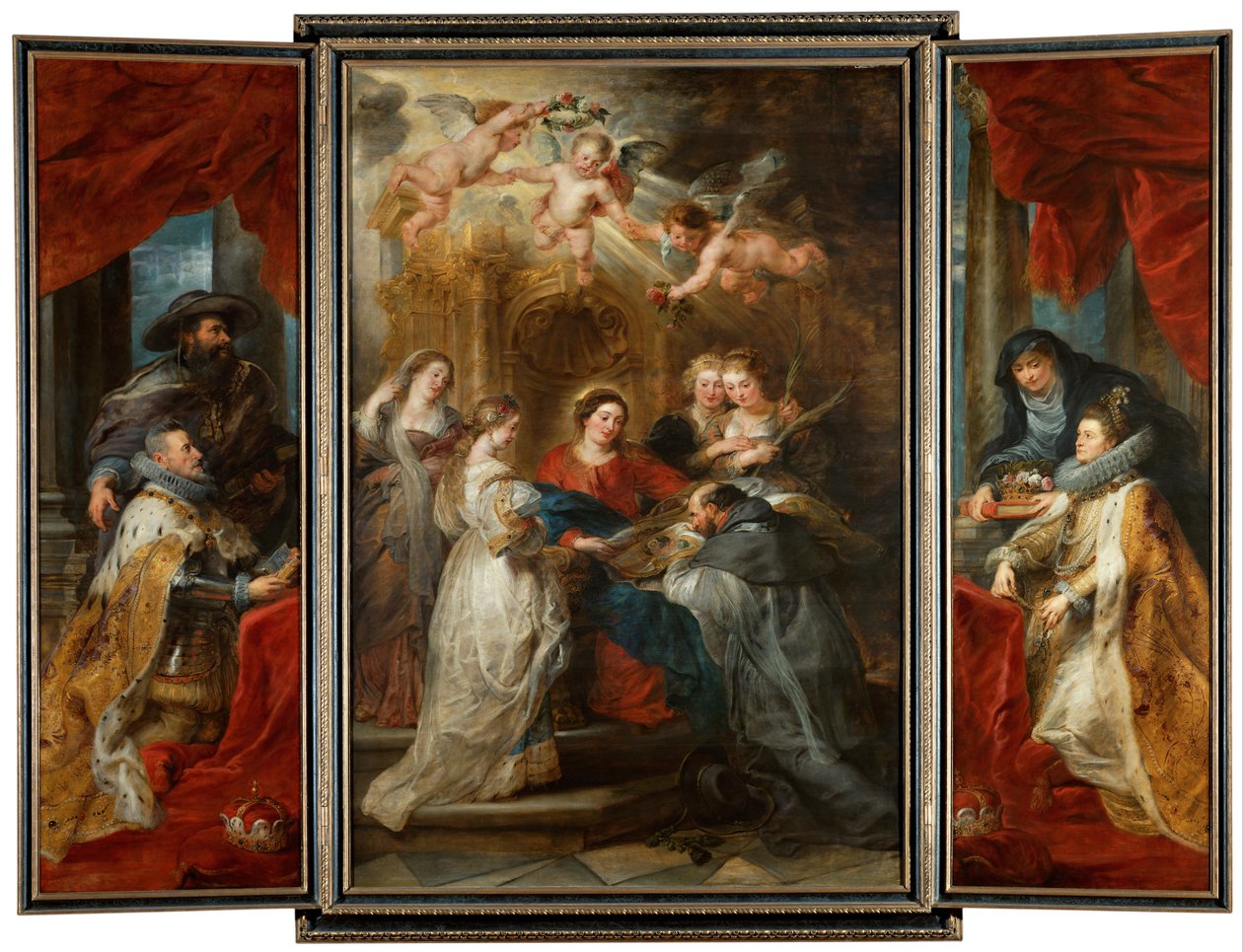Das Triptychon des Heiligen Ildefonso von Peter Paul Rubens