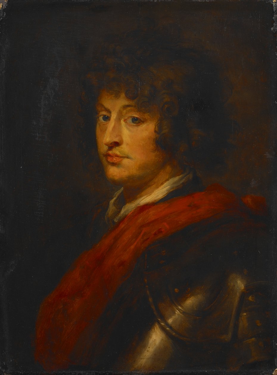 Junger Mann in Rüstung von Peter Paul Rubens