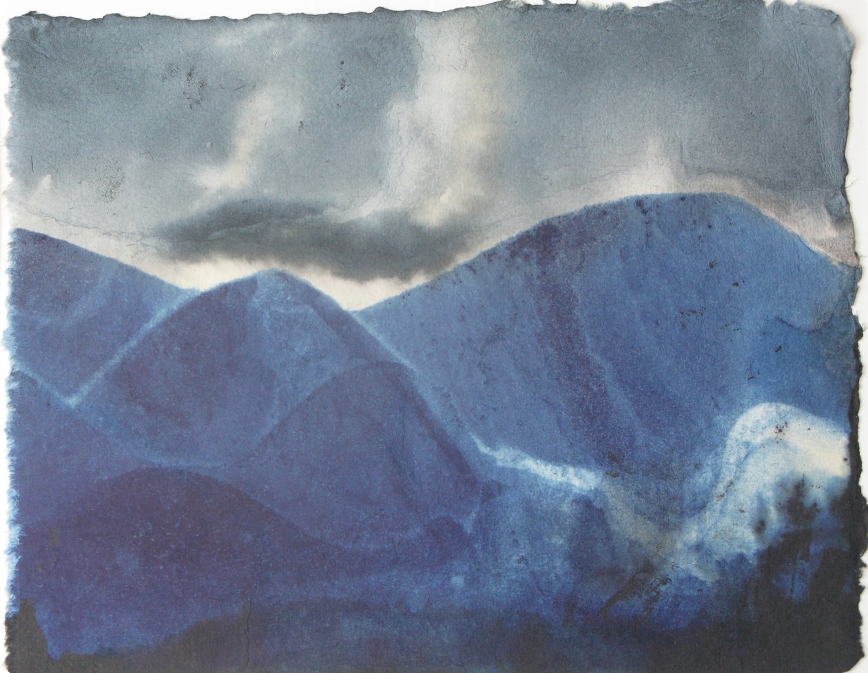 Blaue Berge von Peter A Ford