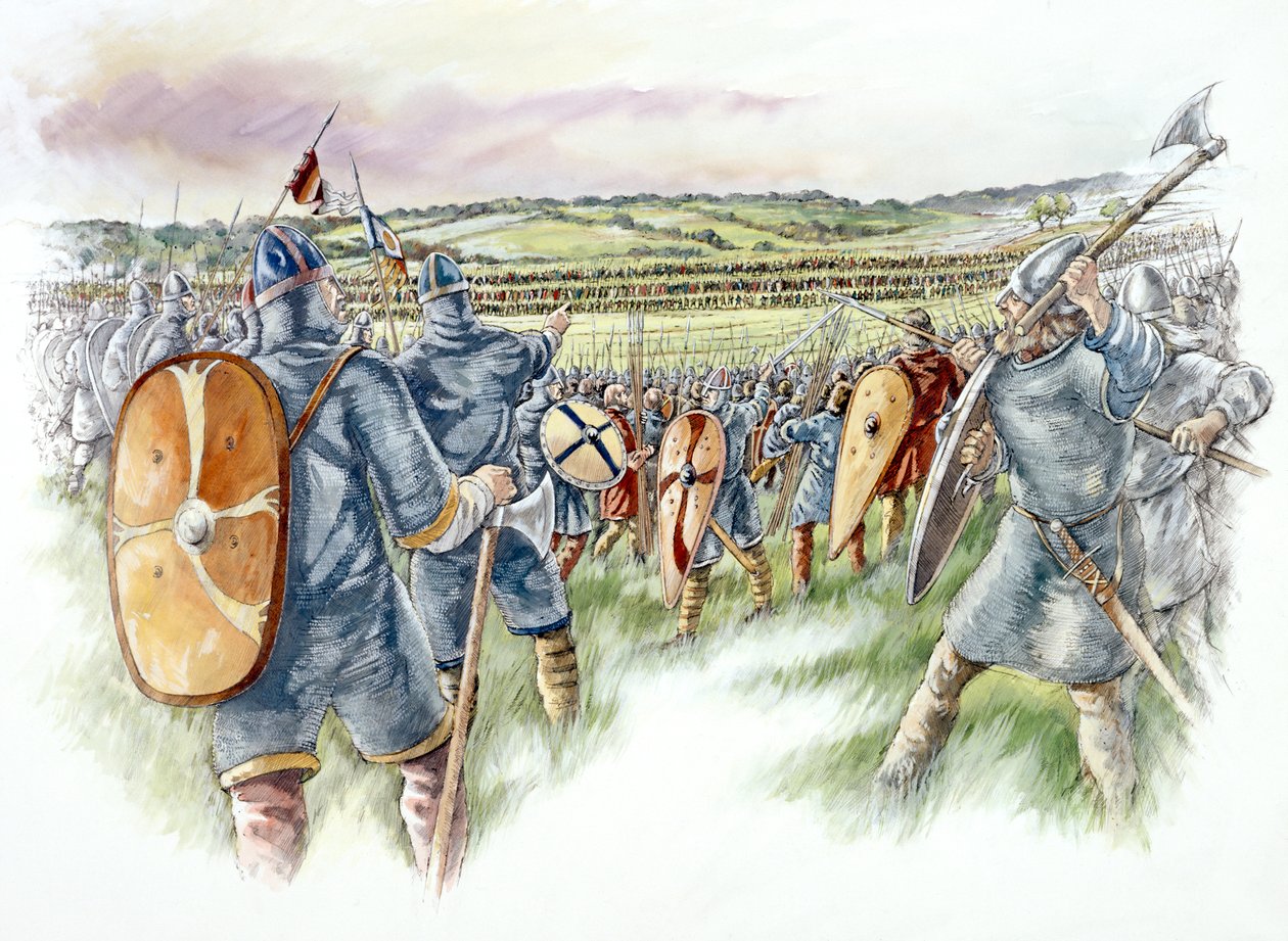 Schlacht von Hastings, 1066 von Peter Dunn