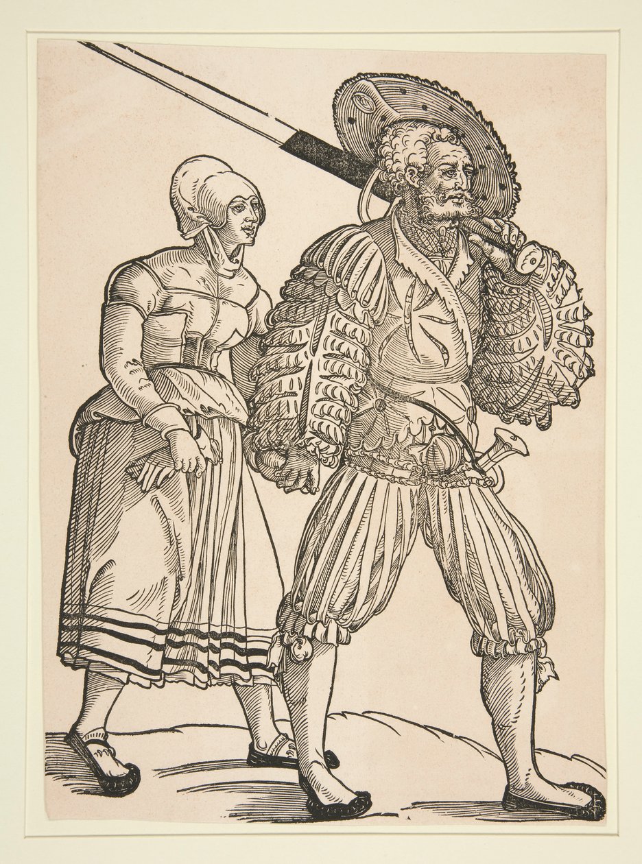 Soldat und Ehefrau von Peter Flötner