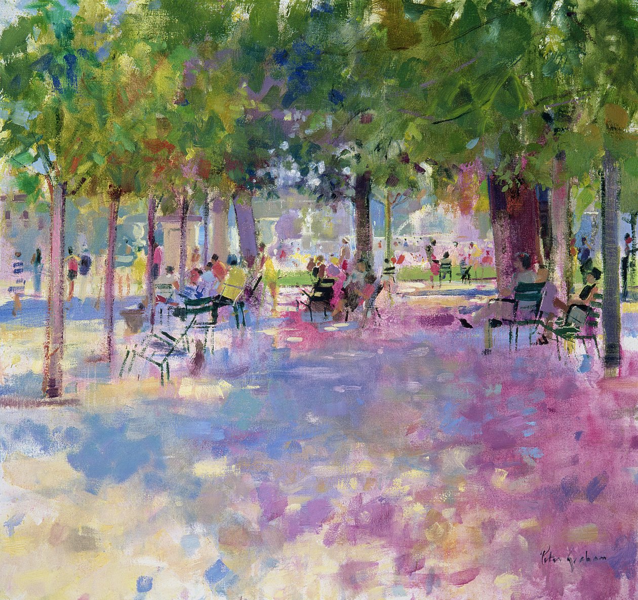 Tuilerien, Paris von Peter Graham (Contemporary)