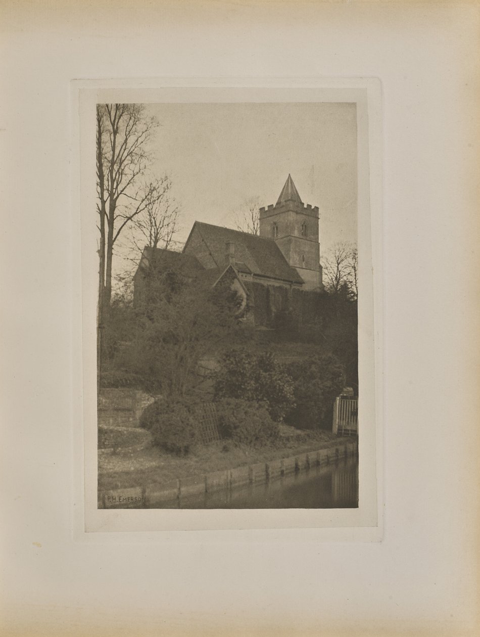 Amwell Kirche von Peter Henry Emerson