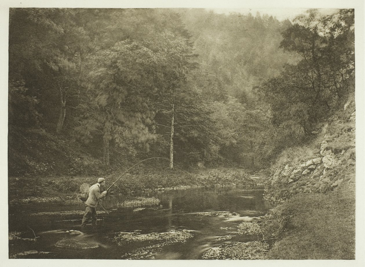 In Dove Dale. "Habet!" von Peter Henry Emerson