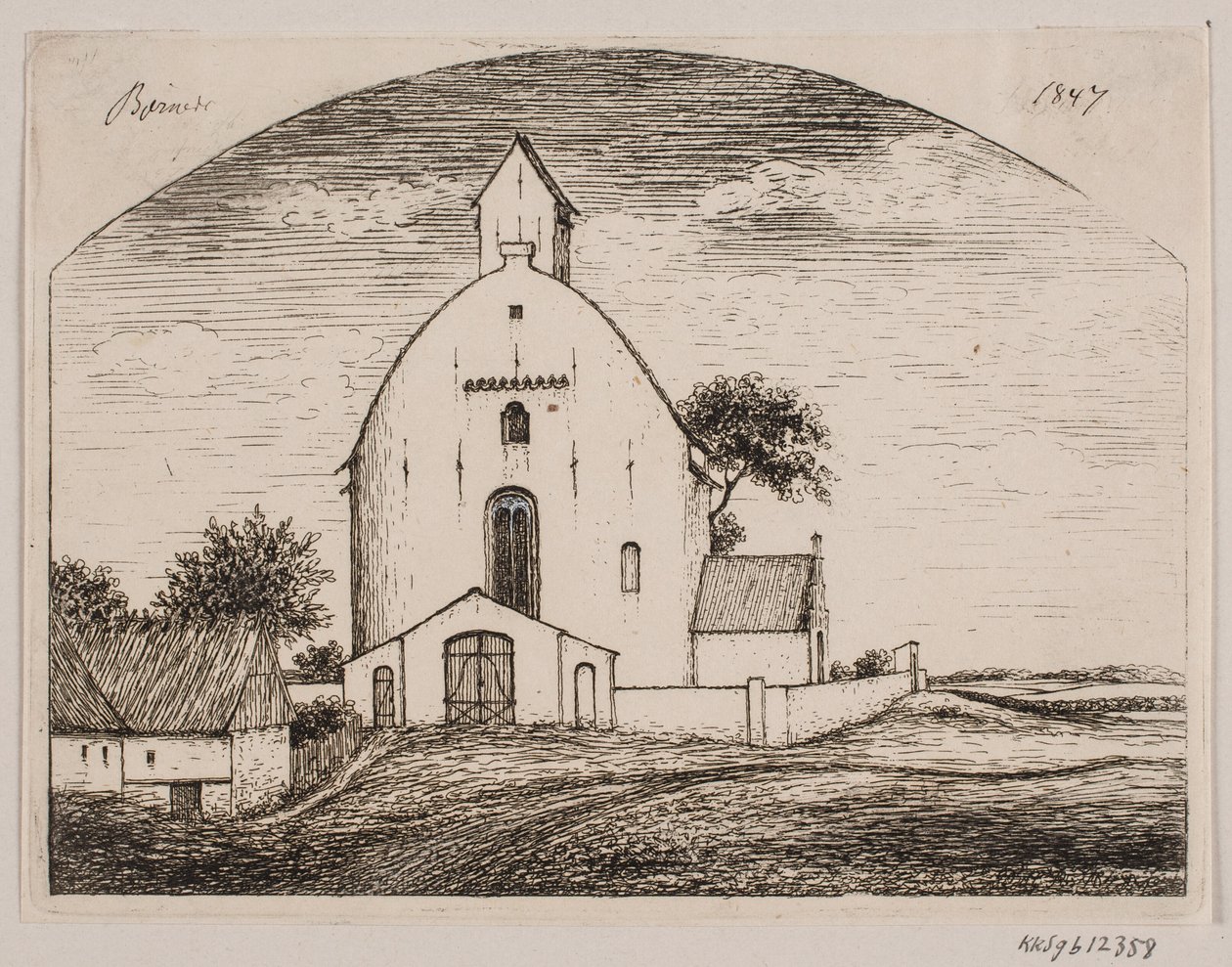 Bjernede Kirche von Peter Herman Rasmussen