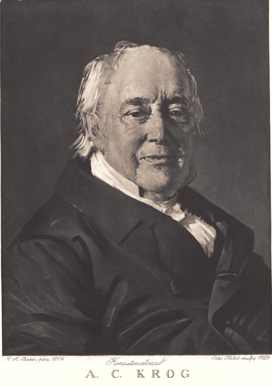 A. C. Krog von Peter Vilhelm Ilsted
