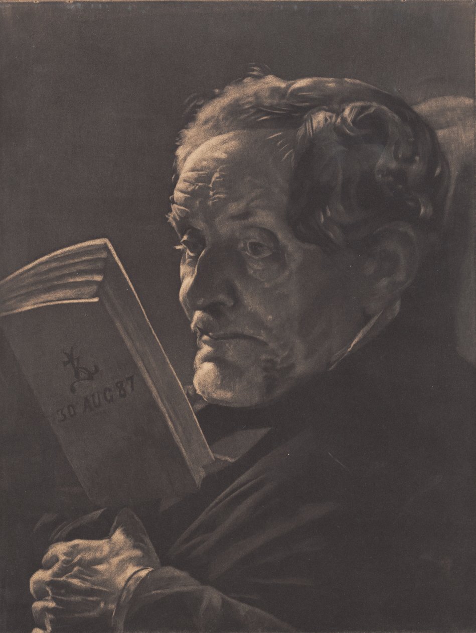 Oberarzt C. V. Zahrtmann von Peter Vilhelm Ilsted