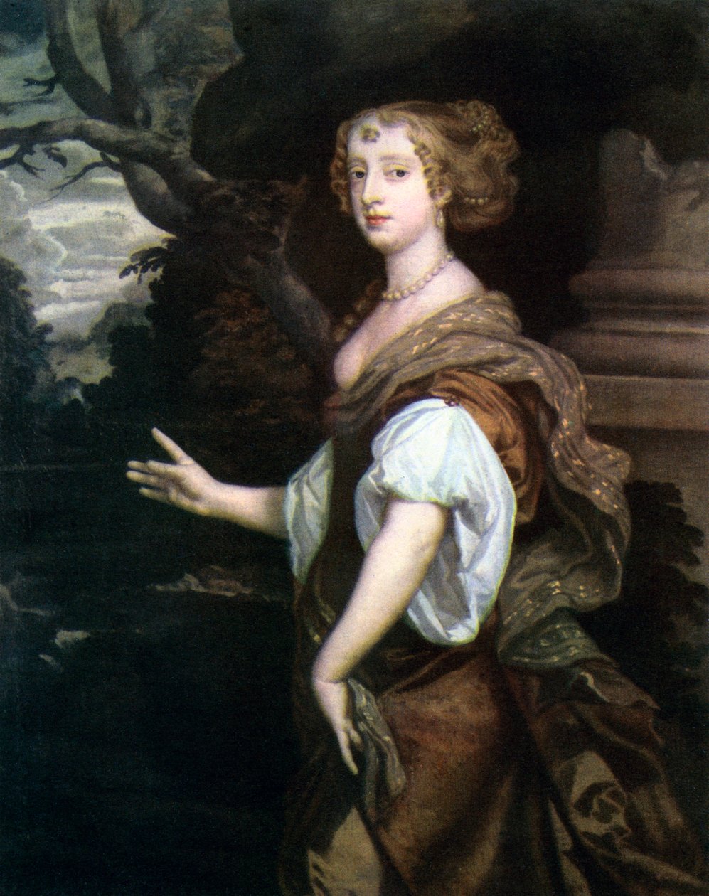 Elizabeth Wriothesley, Gräfin von Northumberland, ca. 1670er von Peter Lely