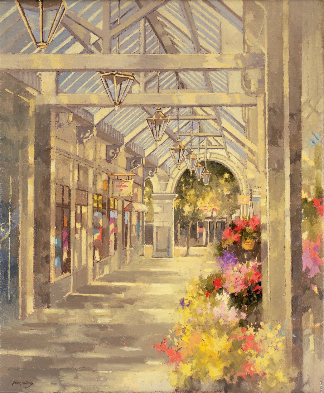 Arkade, Southport von Peter Miller