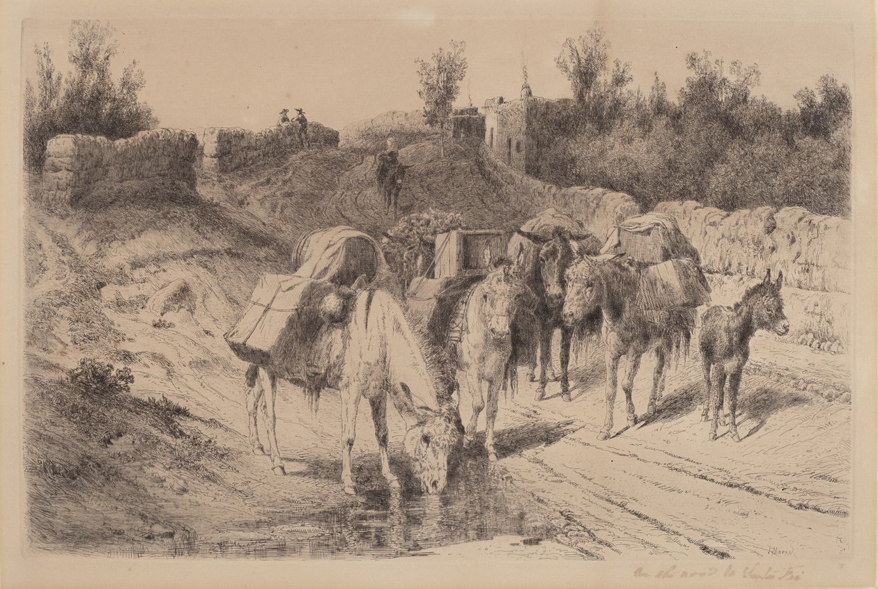 Auf dem Weg nach Santa Fe von Peter Moran