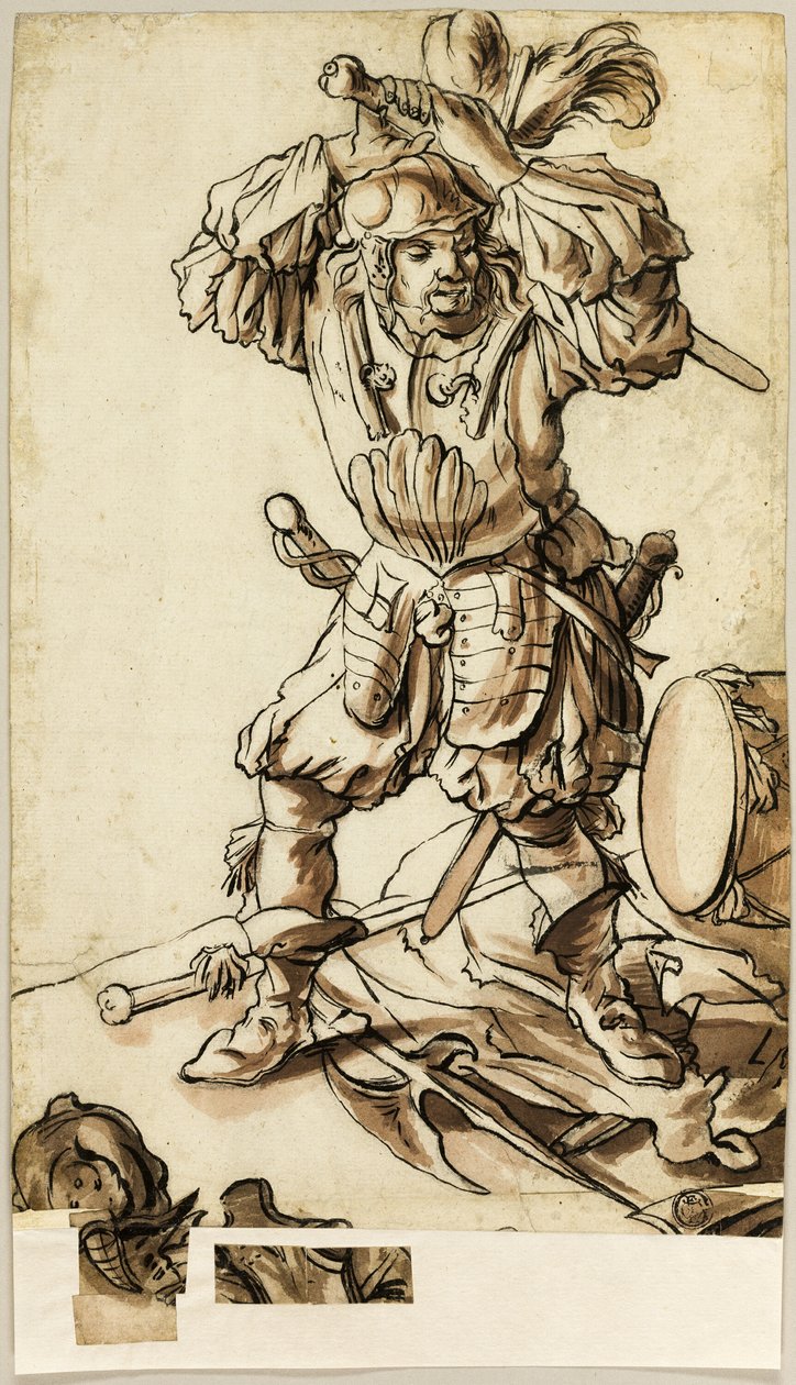 Ein Landsknecht von Peter Paul Rubens