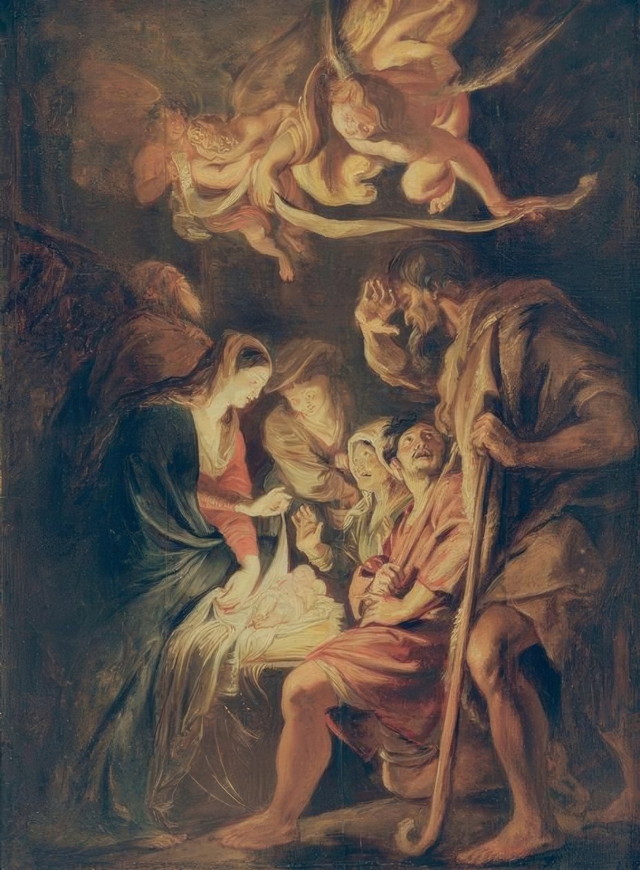 Anbetung der Hirten von Peter Paul Rubens