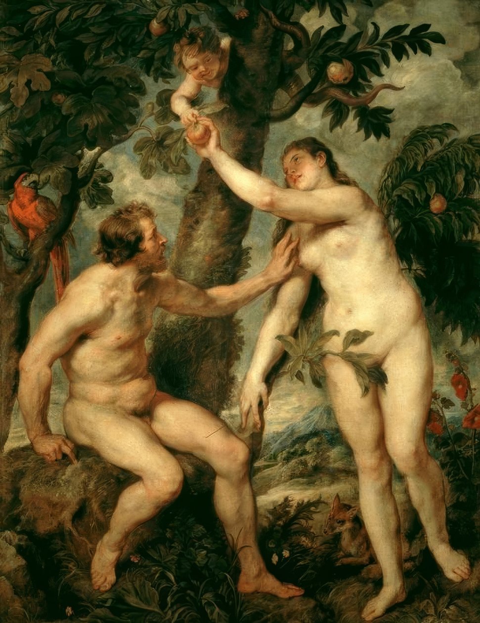 Der Sündenfall von Peter Paul Rubens
