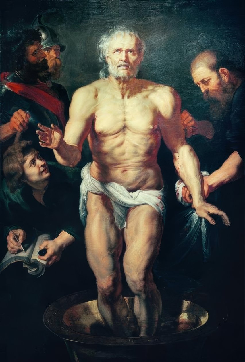 Der sterbende Seneca von Peter Paul Rubens