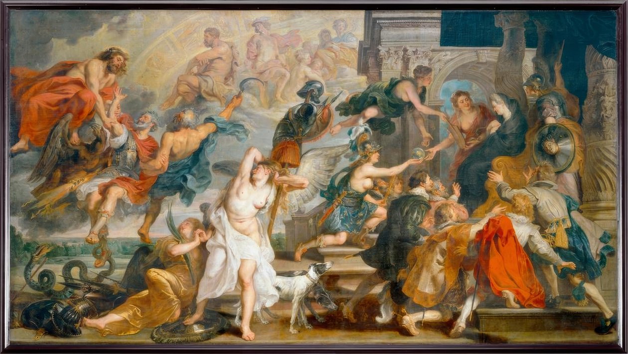 Die Apotheose Heinrichs IV. und die Proklamation von Peter Paul Rubens