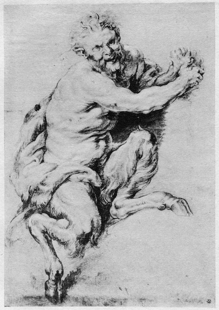 Studie eines Satyrs, 1913 von Peter Paul Rubens