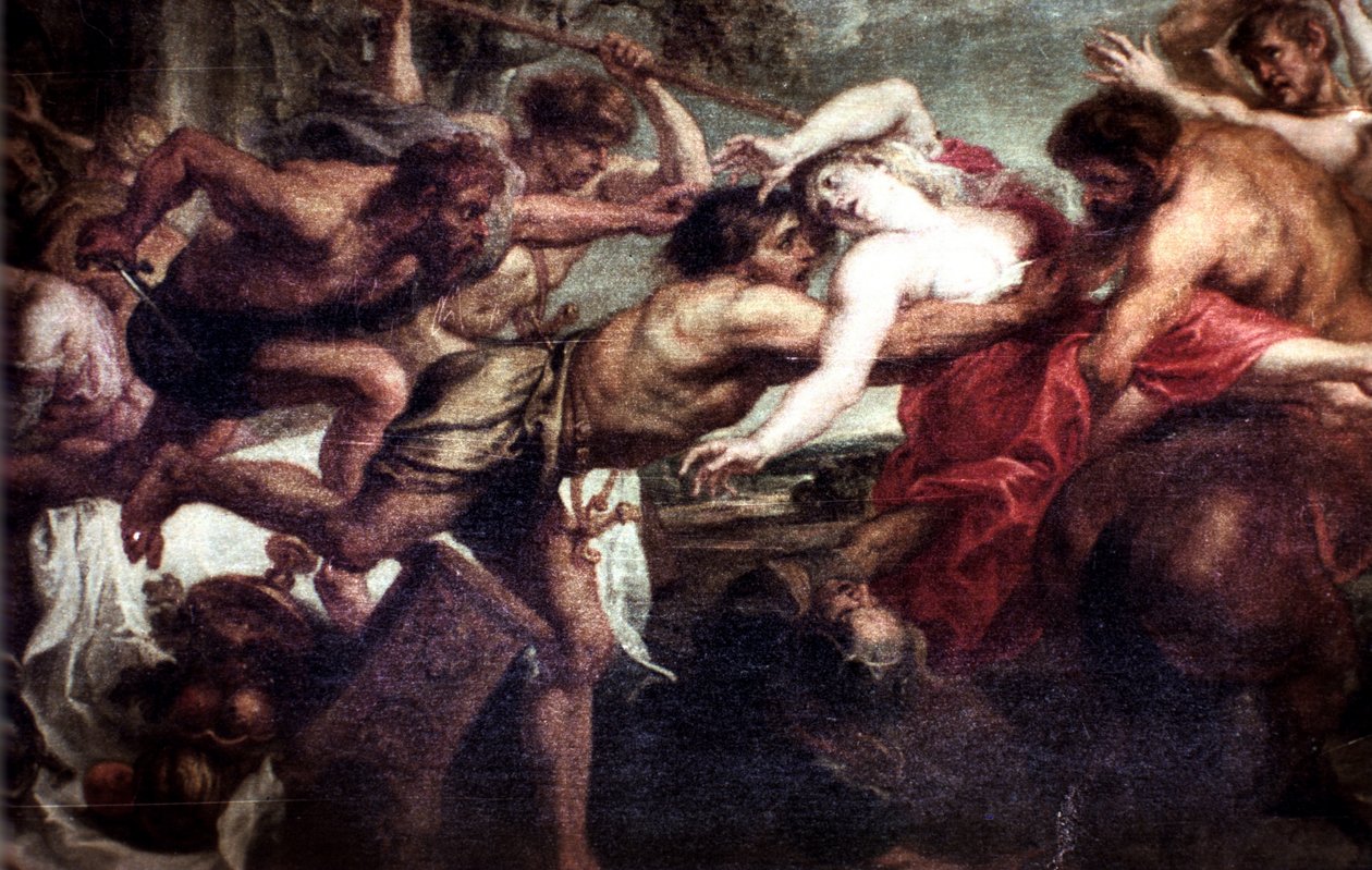 Die Entführung der Hippodameia von Peter Paul Rubens