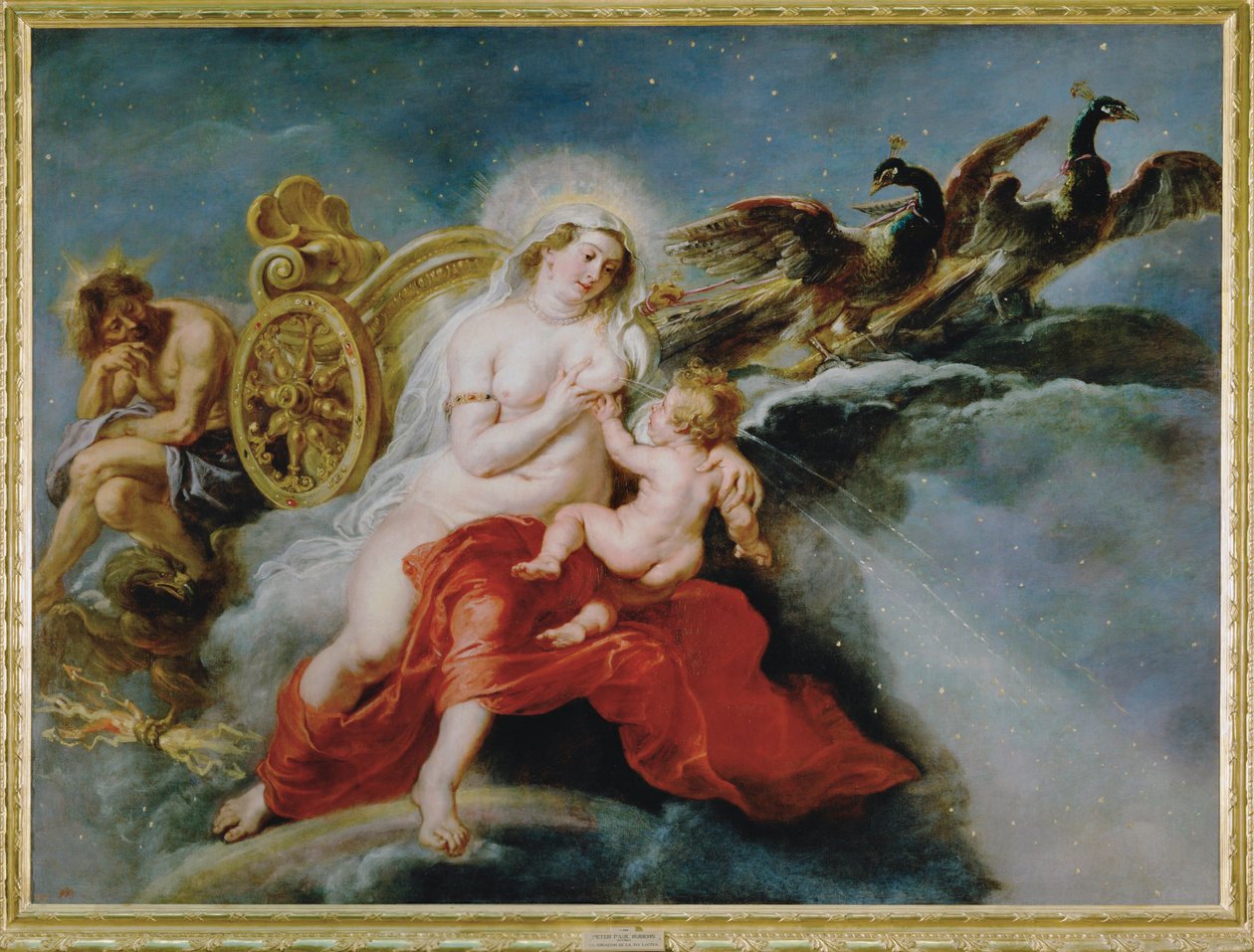 Die Entstehung der Milchstraße von Peter Paul Rubens
