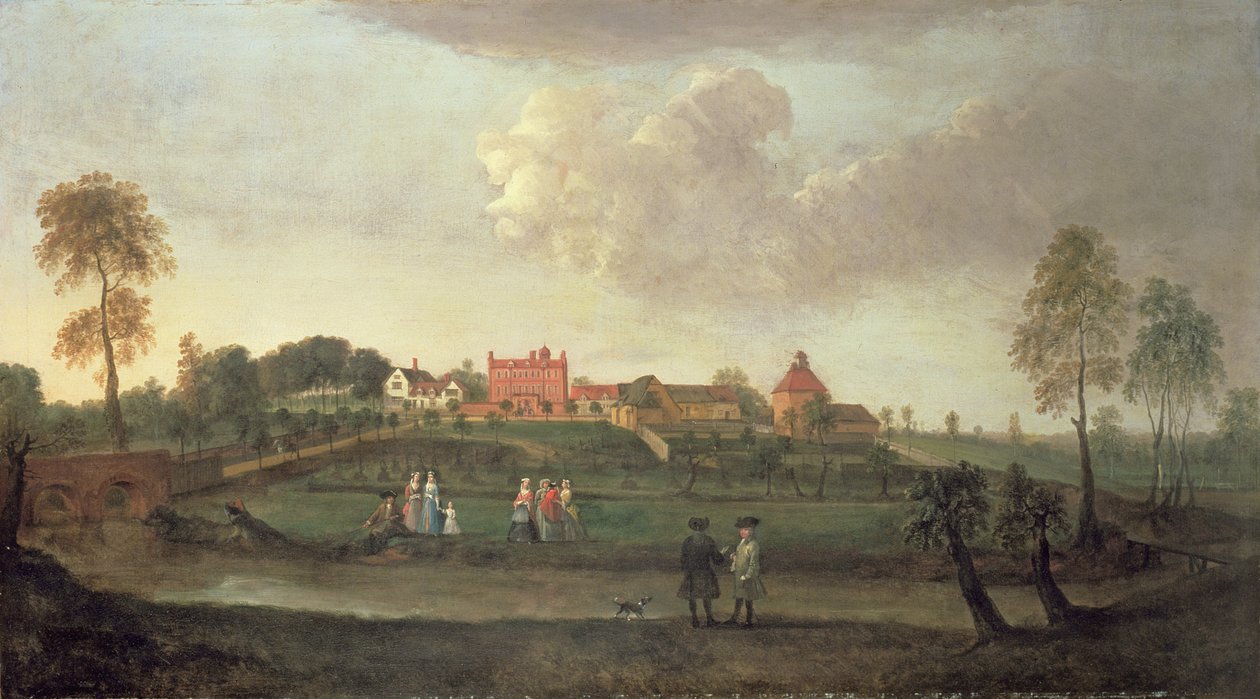 Little Haugh Hall, Suffolk von Peter Tillemans