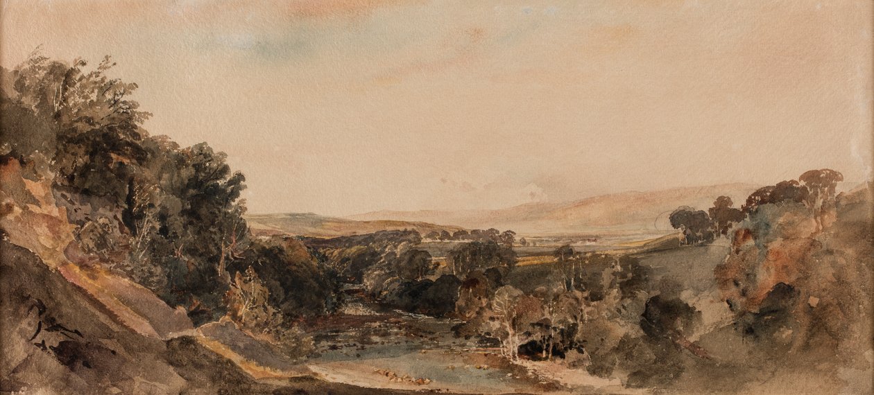 Cannock Chase, ca. 1840 (Aquarell auf Papier) von Peter de Wint