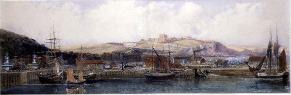 Dover von der Fähre von Peter de Wint