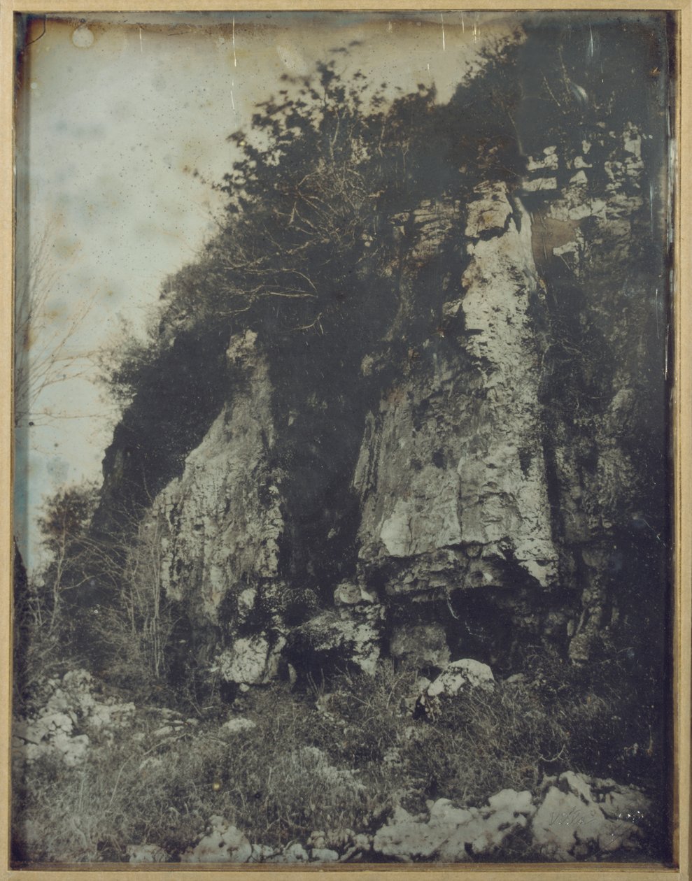 Villa, 1841 von Philibert Joseph Girault de Prangey