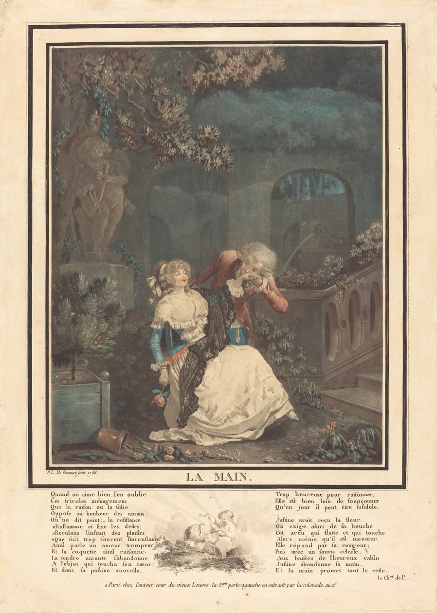 Die Hand von Philibert Louis Debucourt