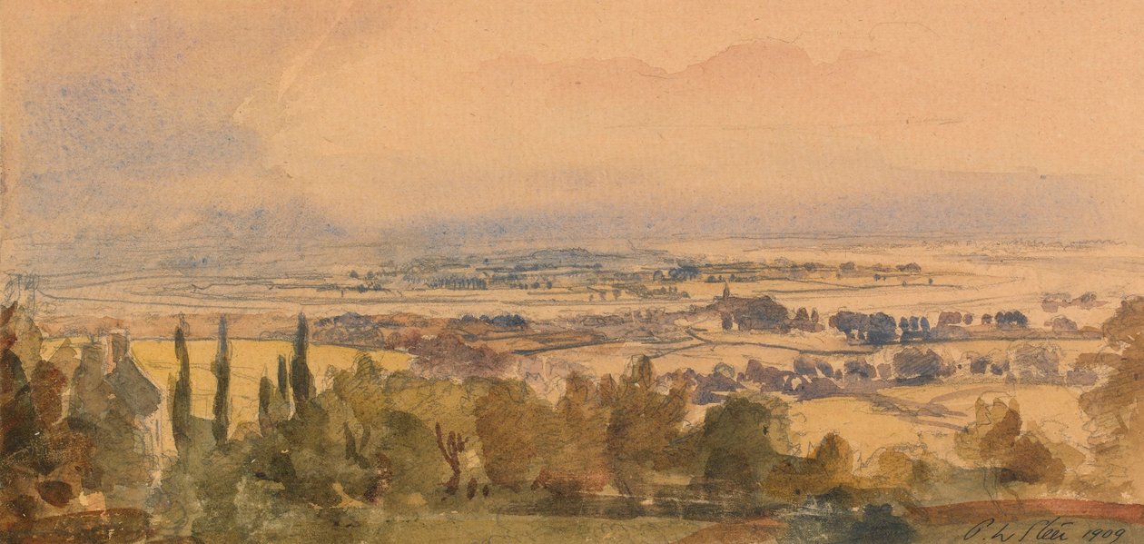 Landschaft, 1909 von Philip Wilson Steer
