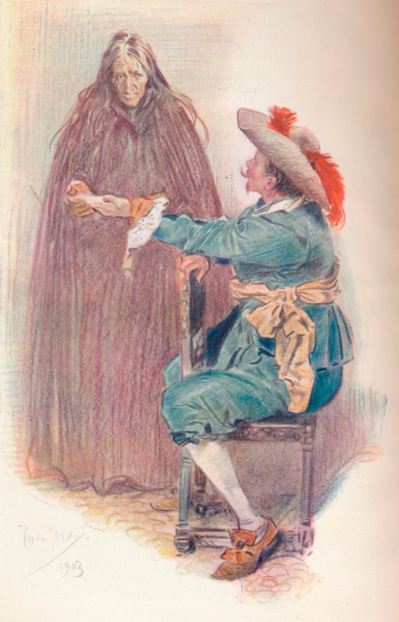 Die Wahrsagerin, 1903 von Philip William May