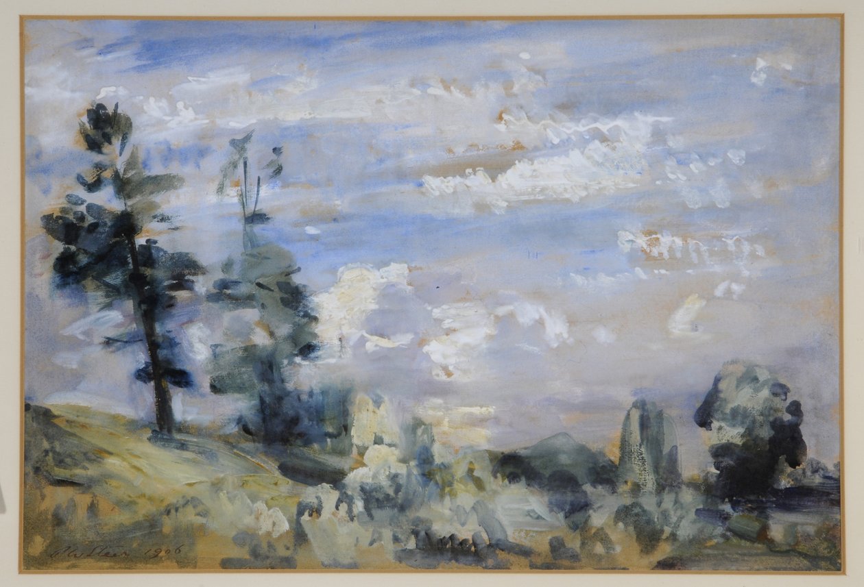 Ein windiger Morgen von Philip Wilson Steer