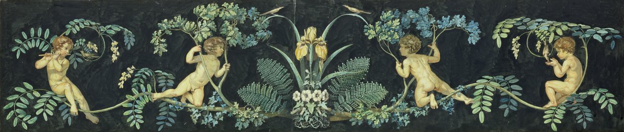 Nachtigallenbüsche, 1810 von Philipp Otto Runge