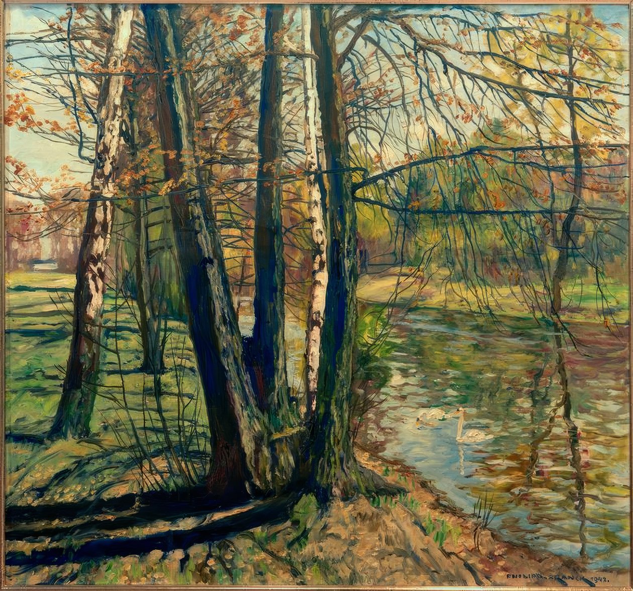 Frühling am Hasengraben von Philipp Franck