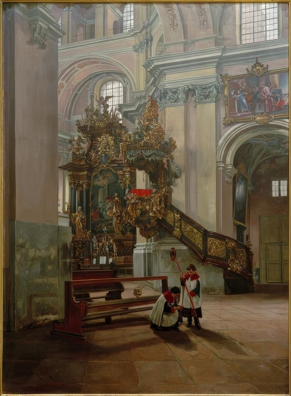 Kircheninterieur von Philipp Franck