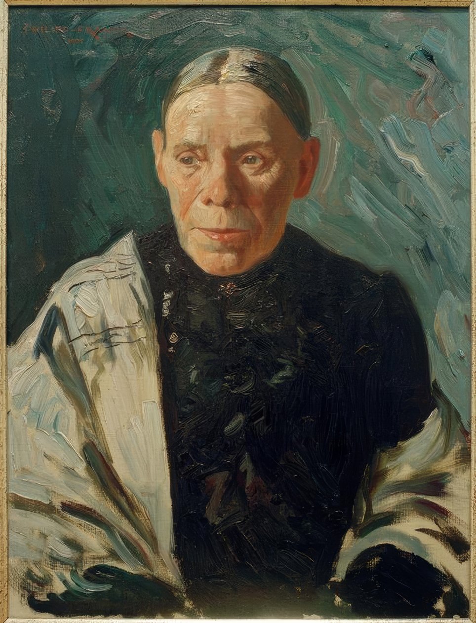 Porträt der Mutter von Philipp Franck