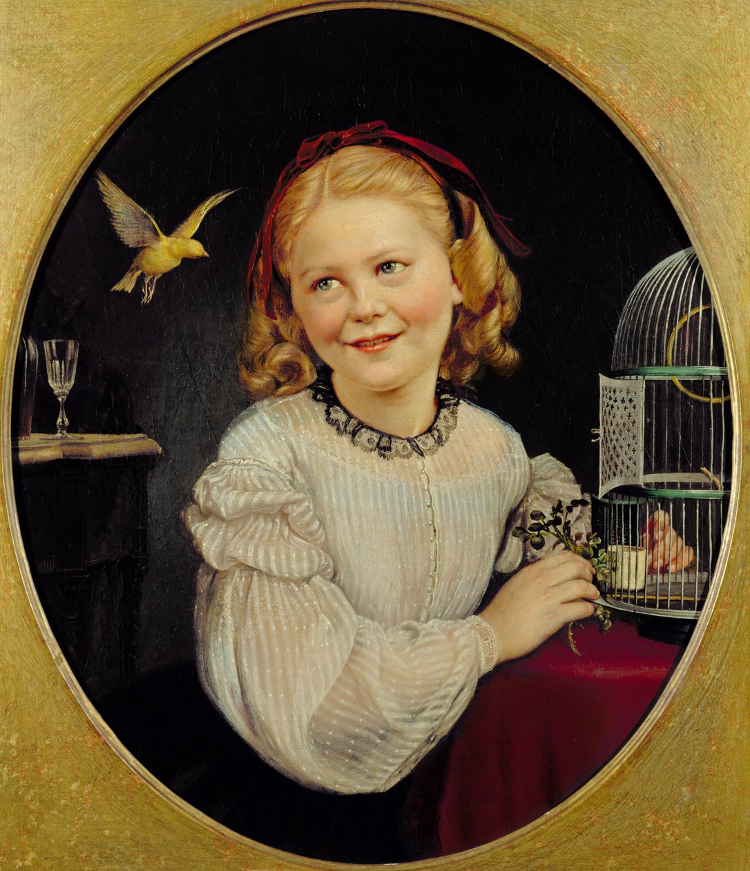 Futter für den Kanarienvogel von Philipp Hoyoll