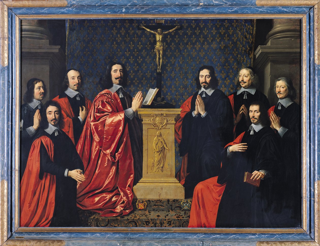 Der Prévôt des Marchands und die Schöffen der Stadt Paris, 1648 von Philippe de Champaigne