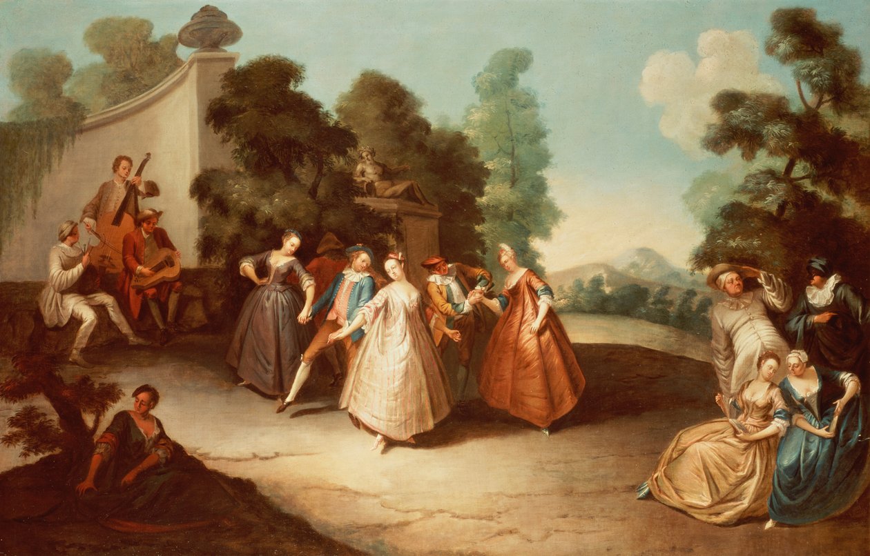 Der Tanz von Philippe Mercier