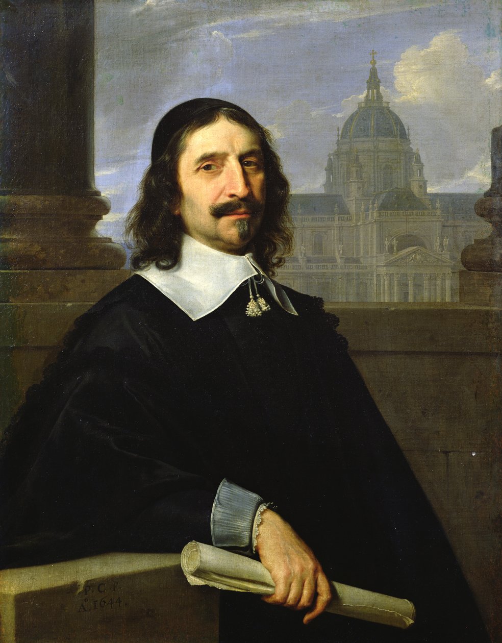Jacques Lemercier (ca. 1590-1660) 1644 von Philippe de Champaigne