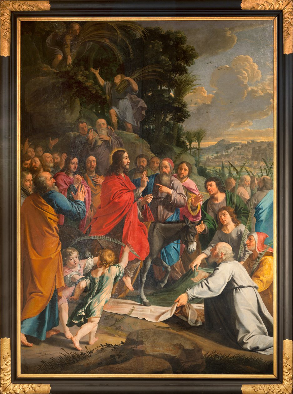 Der Einzug Christi in Jerusalem von Philippe de Champaigne