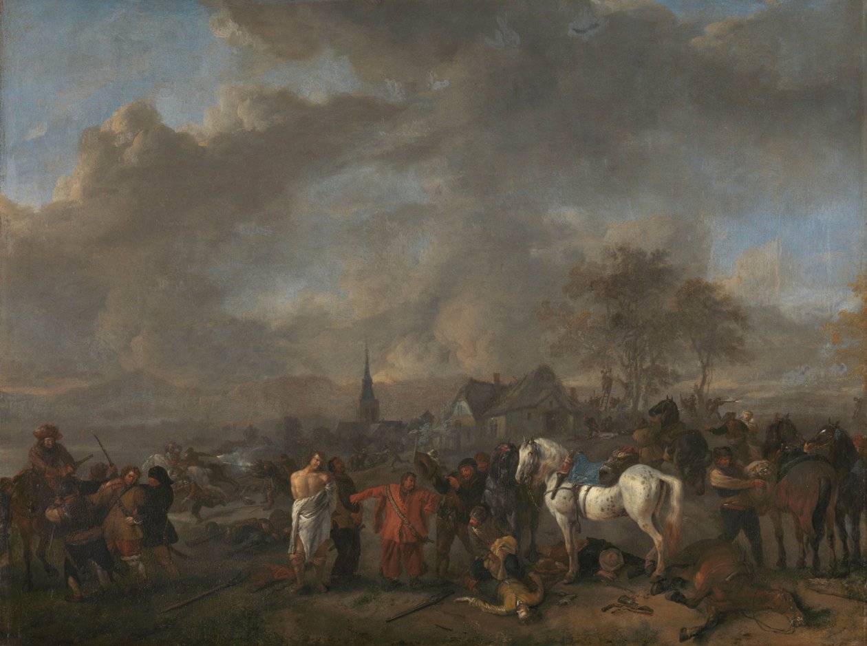 Der Sieg der Bauern von Philips Wouwerman